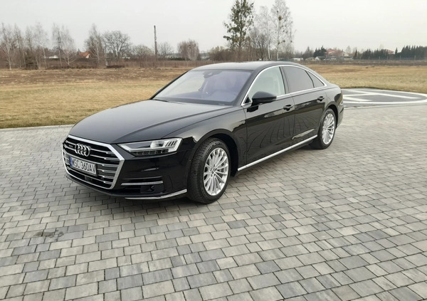 Audi A8 cena 450000 przebieg: 40000, rok produkcji 2020 z Błonie małe 22